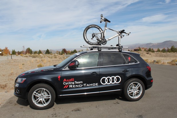 My nice ride Thank you Audi Reno and Audi Cycling Team!