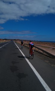 Mike Aigroz, Andi Raelert and Fraser Cartmell. Nice view this particular bike day. :)