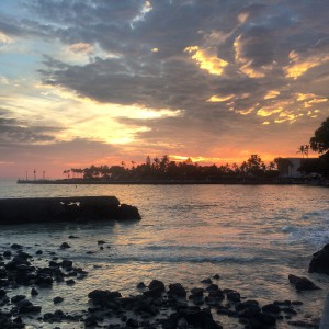 I will soon get to see the wonderful sunsets on the Big Island again.