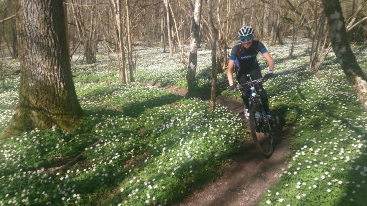 I have found a lot of joy in my training through MTB this spring